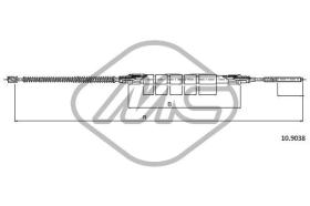 METALCAUCHO 83290 - CABLE FRENO FAVORIT 1,3 135 - 135X/LX/