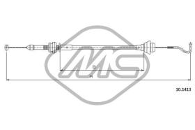 METALCAUCHO 83297 - CABLE ACELERADOR FAVORIT NUOVO MOD. (N