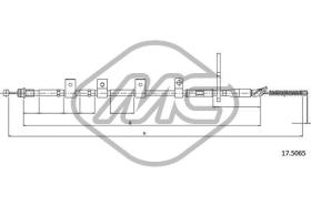 METALCAUCHO 83358 - CABLE FRENO GRANDVITARA ALL 5DOORS SX-