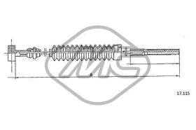 METALCAUCHO 83389 - CABLE FRENO COROLLA AE92/CE90/EE90 ALL