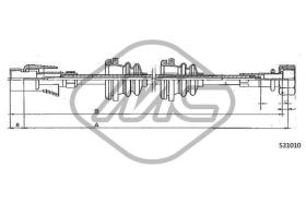 METALCAUCHO 83654 - CABLE CUENTAKILOMETROS POLO ALL C/SERV