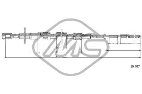 METALCAUCHO 83710 - CABLE FRENO TRANSPORTER 1,6 DX/SX-RH-L