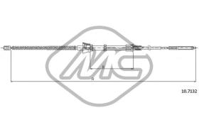 METALCAUCHO 83738 - CABLE FRENO IBIZA DX/SX-RH/LH