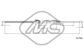 METALCAUCHO 83776 - CABLE FRENO UP ALL DX/SX-RH/LH