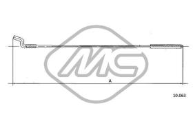 METALCAUCHO 83782 - CABLE ACELERADOR 1200 KAFER