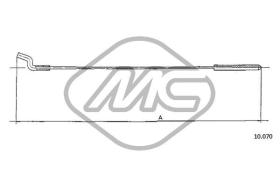 METALCAUCHO 83786 - CABLE ACELERADOR 1600 TL - 1200 KAFER