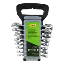 JBM 50564 - KIT DE 8 LLAVES COMBINADAS CORTAS