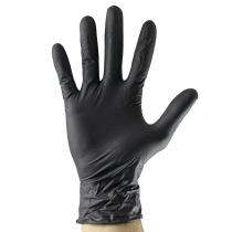 JBM 52681 - GUANTES NEGROS DESECHABLES DE NITRI