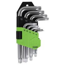 JBM 53955 - SET DE 9 LLAVES TORX CORTAS