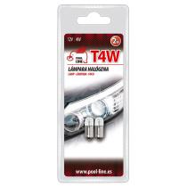 POOL LINE 462055 - REF.ANT-462.T4WBL-BLISTER 2 TUBULARES CONTROL T4W 12V 4W BA9