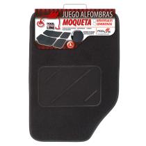 POOL LINE 610501 - JGO.ALFOMBRAS MOQUETA"SELECT"NEGRA TALONERA TERMOSELLADA RIB