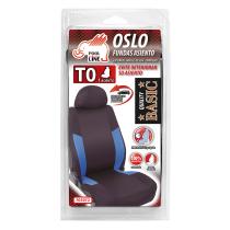 POOL LINE 703012 - FUNDA INTERIOR OSLO T0 CALIDAD BASIC COLOR NEGRO/AZUL