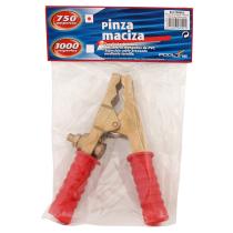 POOL LINE 708001 - PINZA ARRANQUE MACIZA NEGRA 750 AMP.EN BOLSA