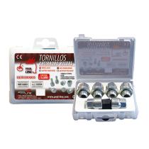 POOL LINE 950020 - TORNILLOS ESFERICOS ANTIRROBO RUEDA AL1 2CH(14X1,5 27MM LLAV