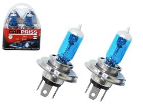 CARPRISS ACCESORIOS 70721023 - ESTUCHE 2 LAMPARAS H-4 TIPO XENON AZUL 12V 60/55W