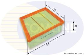 COMLINE EAF1005 - AIR FILTER FORD ECOSPORT 13->, FIESTA 17->, KA+ 18->, TRANSI