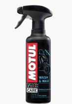 MOTUL 102996 - LIMPIADOR EN SECO PARA MOTO E1 WASH & WAX 0.400 L.