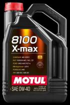 MOTUL 104533 - ACEITE MOTOR 8100 X-MAX 0W40 5 L. 104533