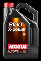 MOTUL 106144 - ACEITE  MOTUL 106144  8100 X-POWER 10W60 5 L.