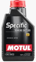 MOTUL 107049 - SPECIFIC VW 504.00-507.00 0W30 1 LITRO 107049