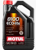 MOTUL 108536 - ACEITE 8100 ECO LITE 0W-20 5 L.