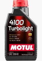 MOTUL 108644 - ACEITE MOTUL4100 TURBOLIGHT 10W40 1 L.