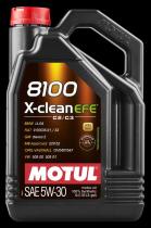 MOTUL 109471 - ACEITE  MOTUL 8100 X-CLEAN EFE C2/C3 109471 5W30 5 L.