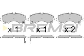 BREMSI BP3638 - PASTILLAS DE FRENO